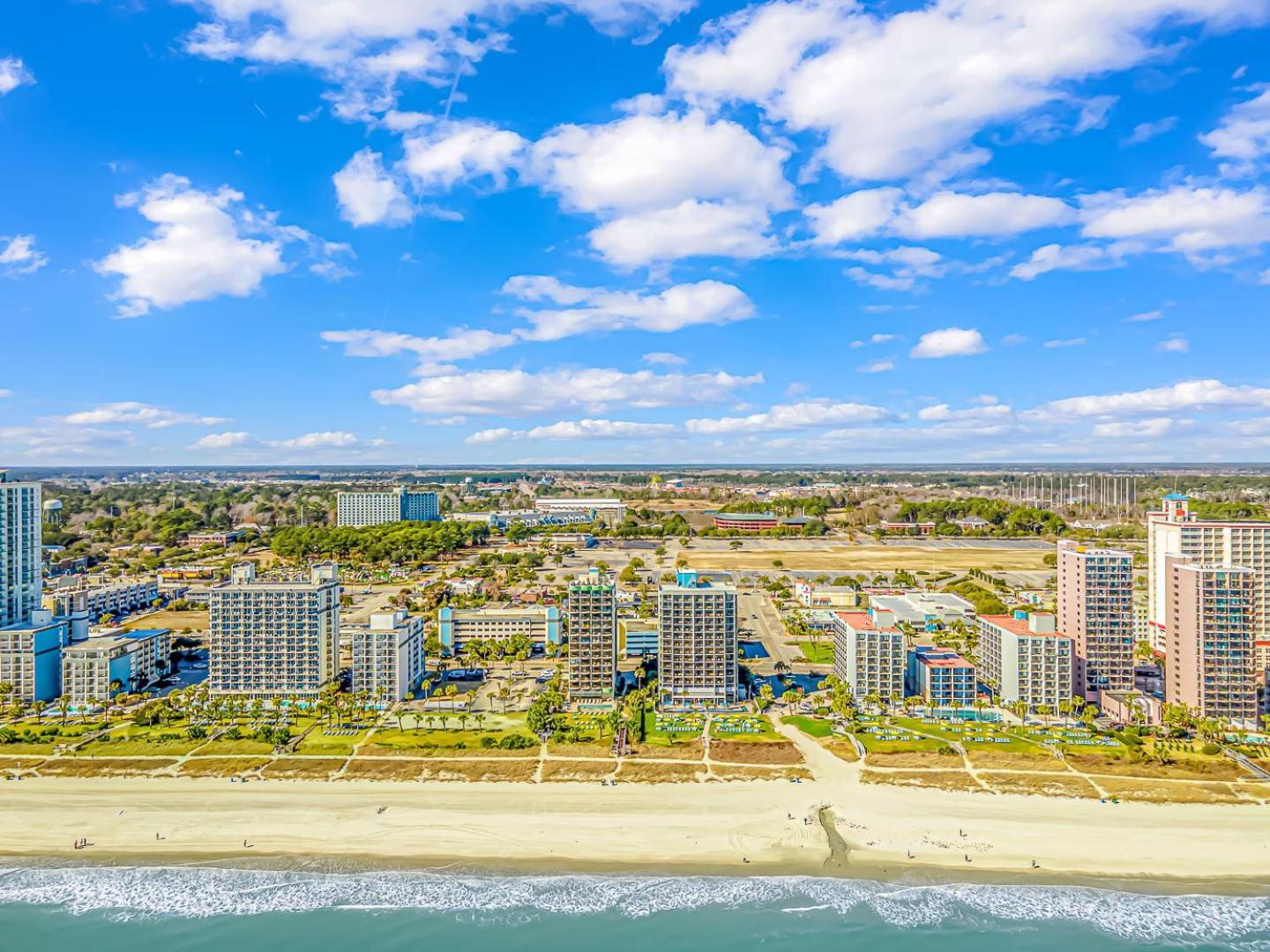 מירטל ביץ' Ocean View Double Suite! Sleeps 4 Meridian Plaza 705 מראה חיצוני תמונה