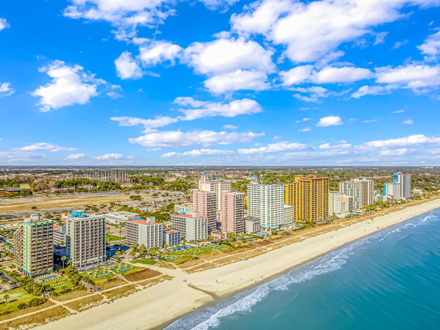 מירטל ביץ' Ocean View Double Suite! Sleeps 4 Meridian Plaza 705 מראה חיצוני תמונה