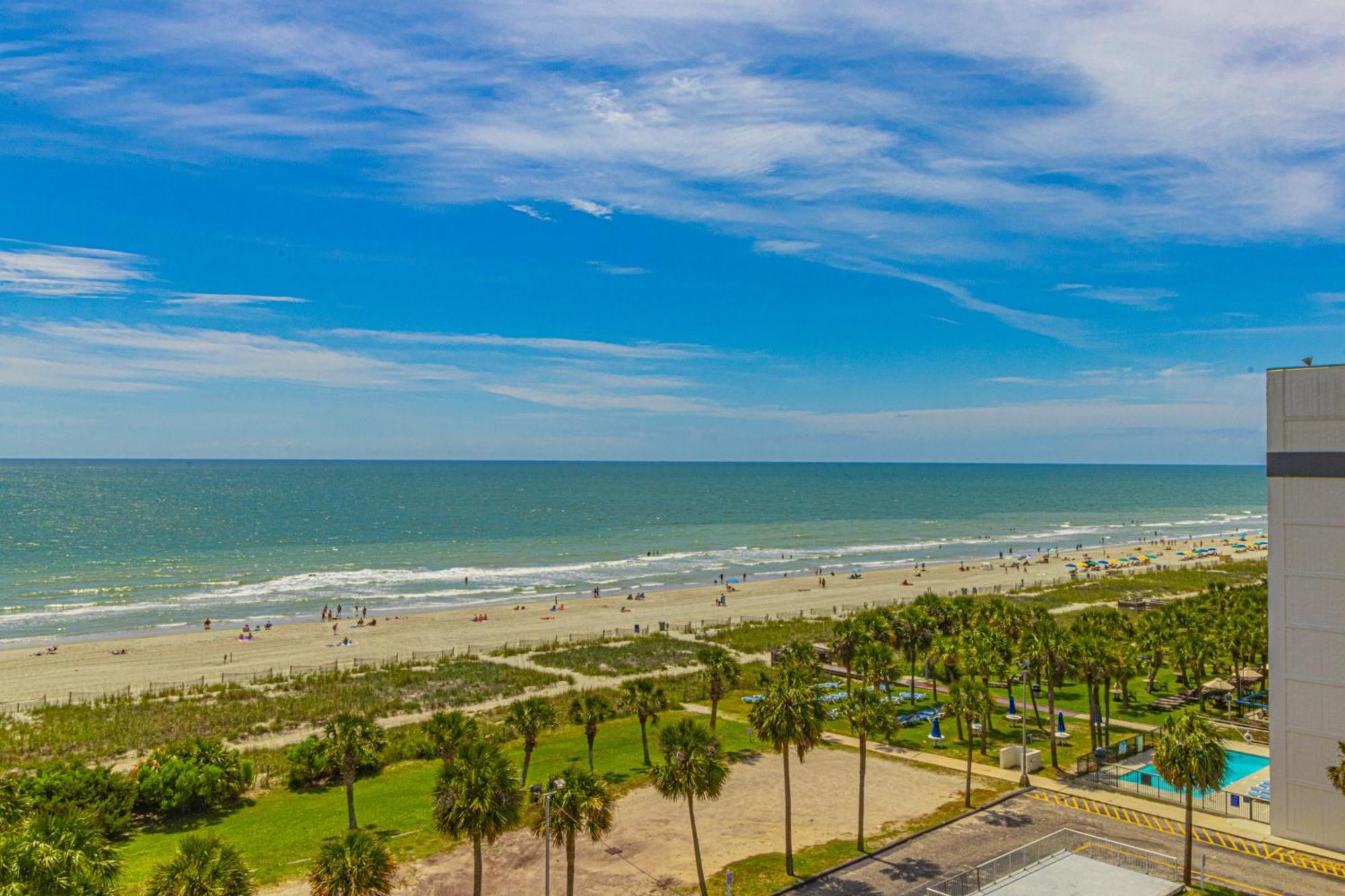 מירטל ביץ' Ocean View Double Suite! Sleeps 4 Meridian Plaza 705 מראה חיצוני תמונה
