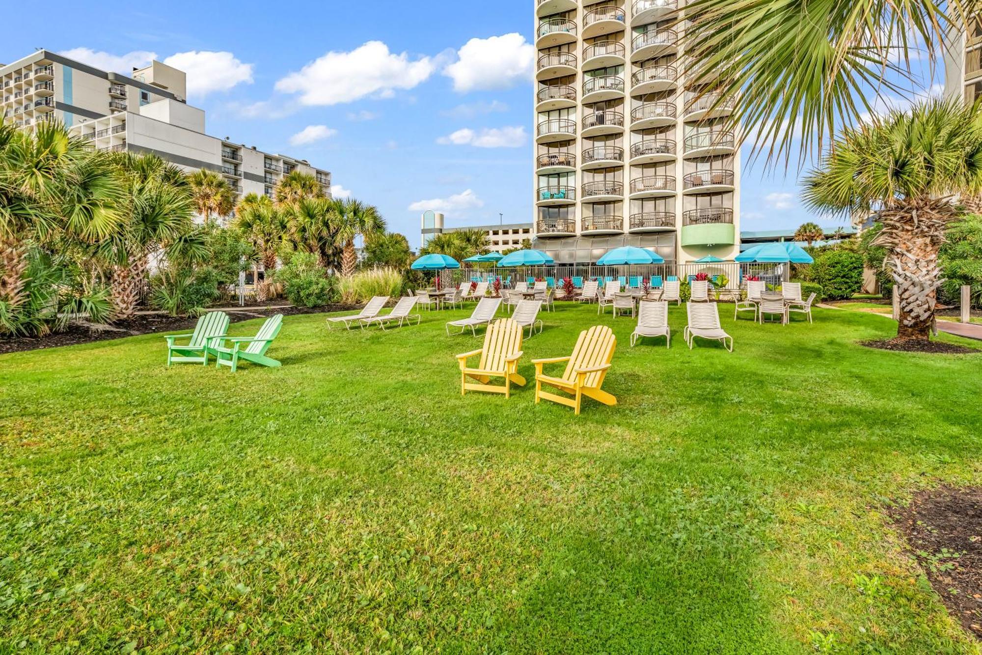 מירטל ביץ' Ocean View Double Suite! Sleeps 4 Meridian Plaza 705 מראה חיצוני תמונה
